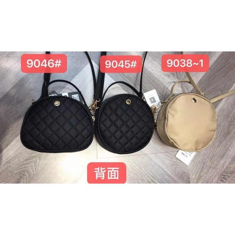 Tas Wanita Import Jinjing dan Selempang BOBO Mini BB9045 9045 21005 Bordir Parasut Kualitas Super Hi