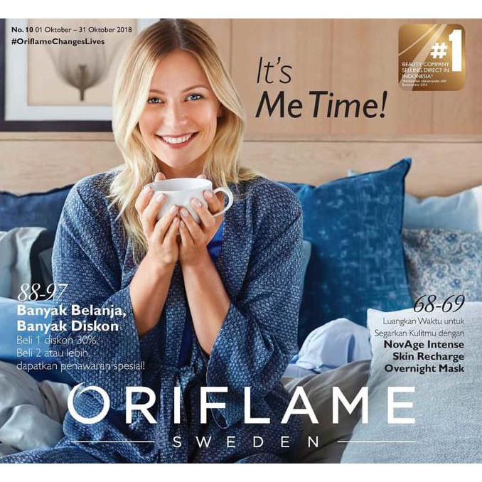 (Update Stock) Katalog Catalogue Oriflame Oktober 2018