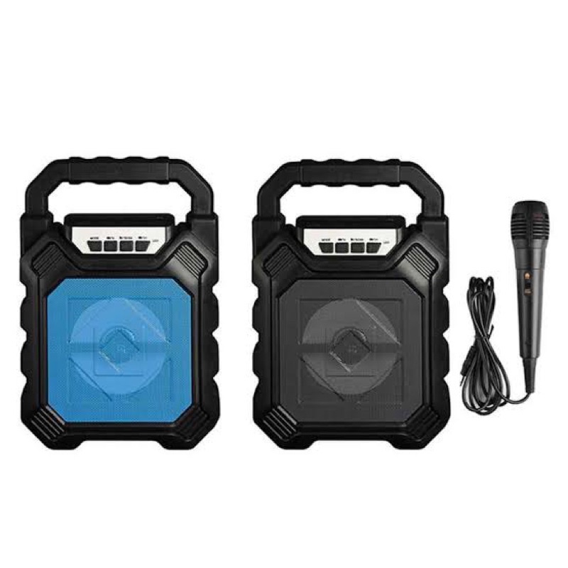 PORTABLE SEPAKET BLUETOOTH + MIC KARAOKE EXTRA BASS