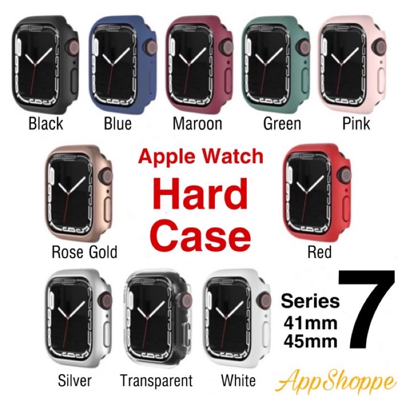 Apple Watch Series 7 CASE PROTECTOR Cover Hardcase Shockproof PREMIUM