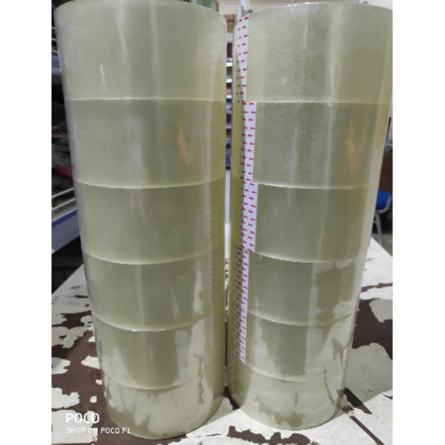

Lakban transparan 48 mm x 70 yard