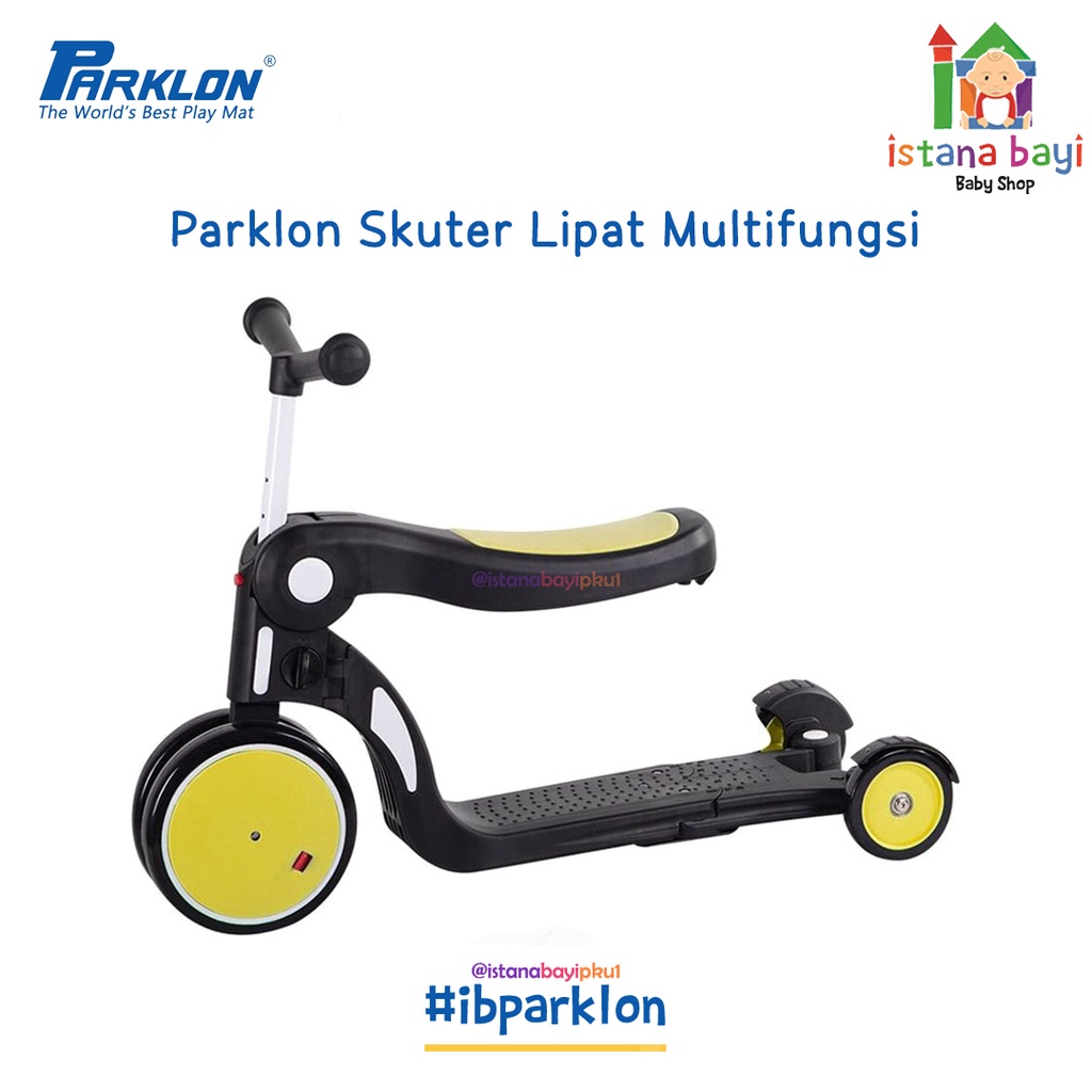 Parklon Safe Ride 5in1 Scooter - Sepeda Dorongan Anak