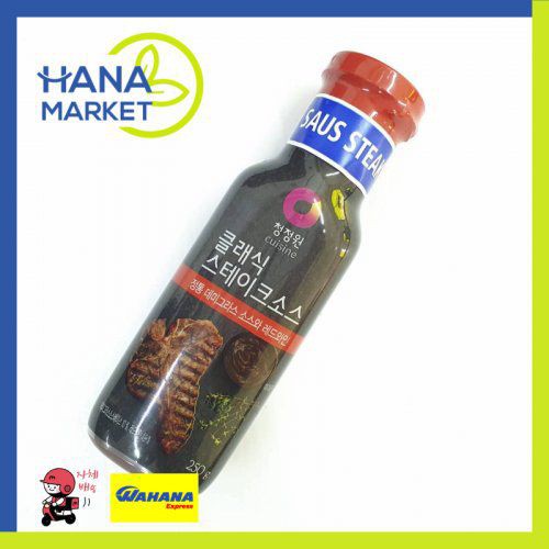 

CHUNG JUNG ONE CLASSIC STEAK SAUCE 250GR / HANA MARKET