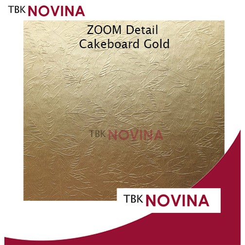 TATAKAN ALAS KUE EMAS / CAKEBOARD GOLD / CAKE BASE KOTAK 18CM - 20CM - 22CM