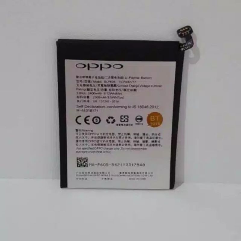 Baterai batre Oppo F1 F1F BLP605 original baterai