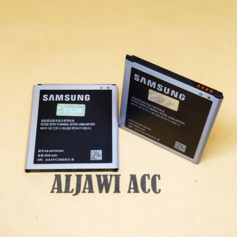 Baterai Batre Samsung Grand Max / Grand 3 EB-BG720CBC/CBK Original Battery Hp