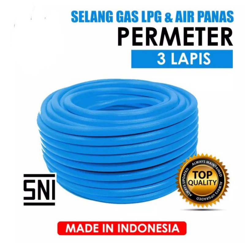 SELANG KOMPOR GAS 3 LAPIS JUAL PERMETER/SNI