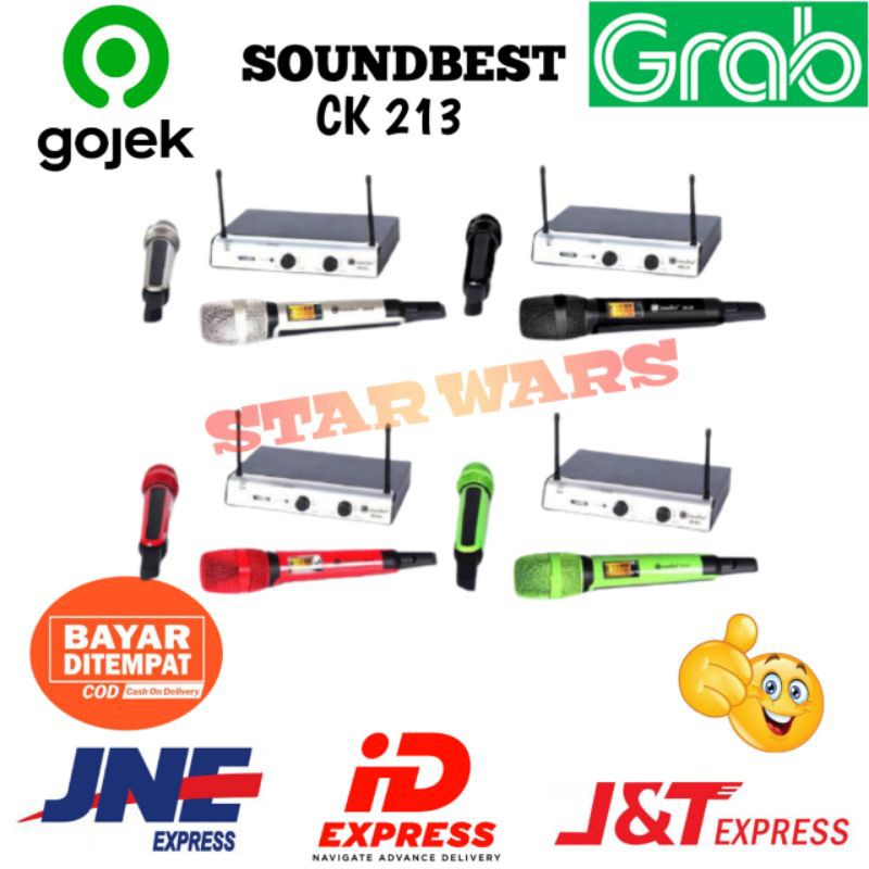 Mic Wireless SOUNDBEST CK213
