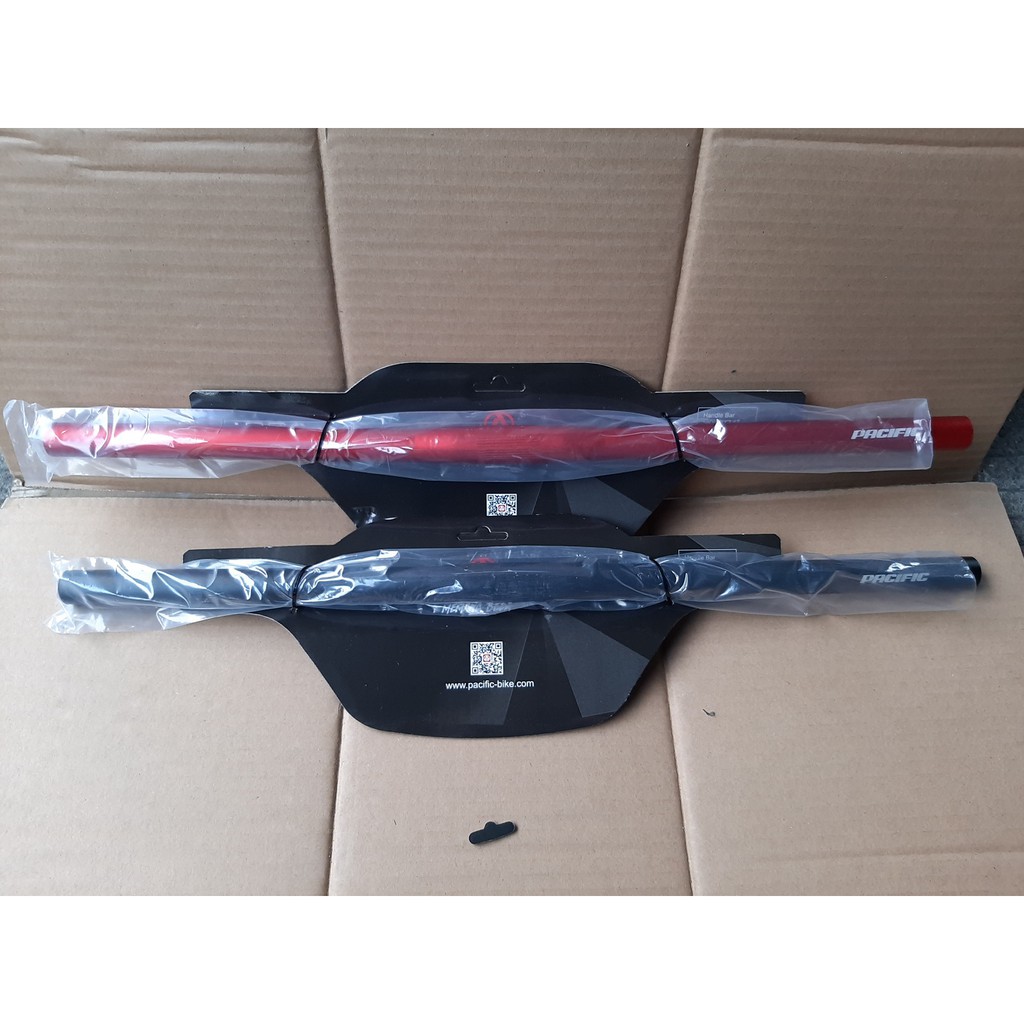 Handlebar Flat Stang Sepeda lipat Alloy Pacific 580mm