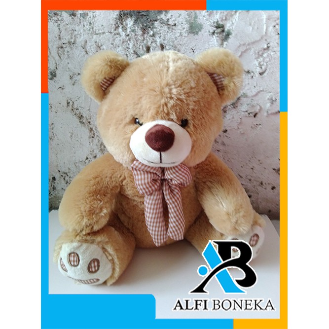 Boneka Teddy Bear Halus - Boneka Beruang Ukuran Sedang - Boneka Mainan Anak Perempuan Murah halus