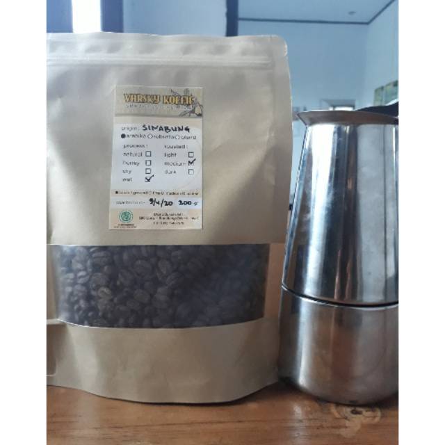 

VARSKY KOFFIE Sinabung arabika (200gr)