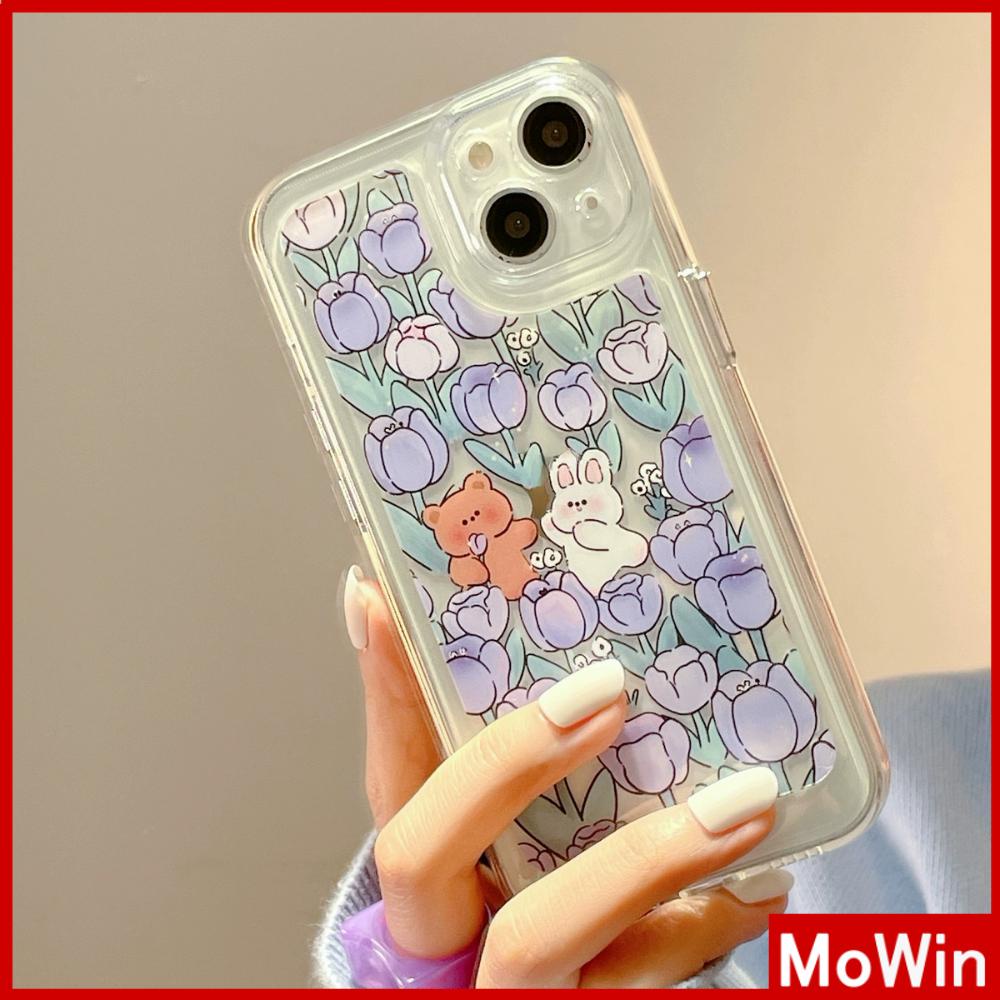 iPhone Case Silicone Soft Case Shockproof Camera Full Coverage Protection Plating Button Purple Flower Compatible For iPhone 11 iPhone 13 Pro Max iPhone 12 Pro Max iPhone 7 Plus