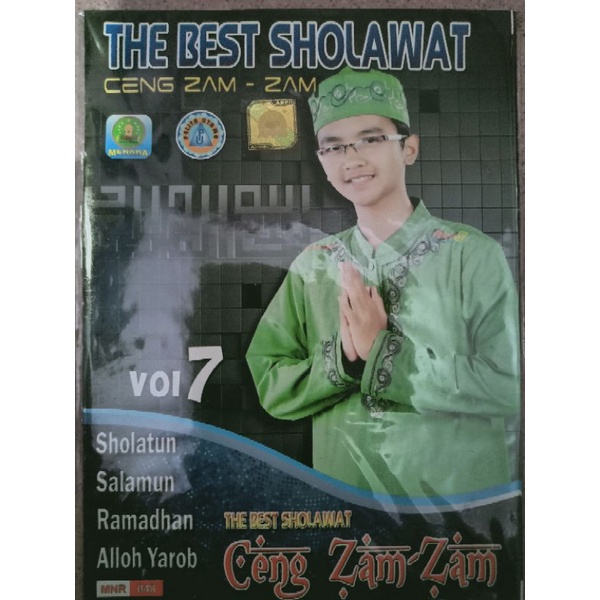 VCD original the best sholawat Ceng zam zam