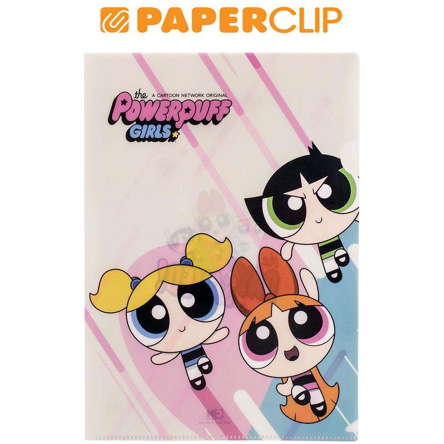 

MAP PLASTIK / FILE HOLDER / CLEAR SLEEVES A4 POWER PUFF GIRLS MRY029