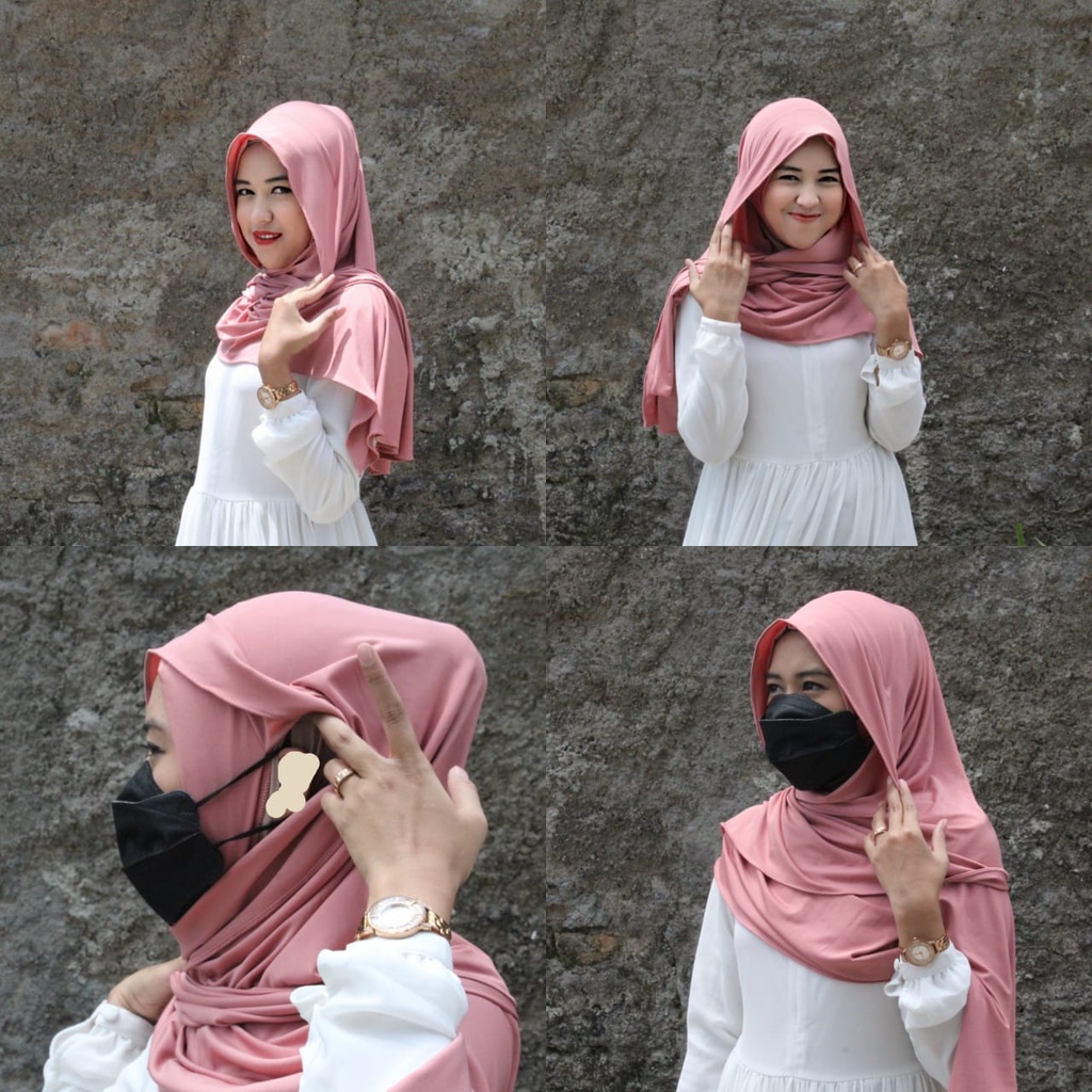 PASHMINA INSTAN INNER/ PASHMINA JERSEY INSTAN/ PASHMINA MASKER/ HIJAB MASKER/ JILBAB MASKER. TERMURA
