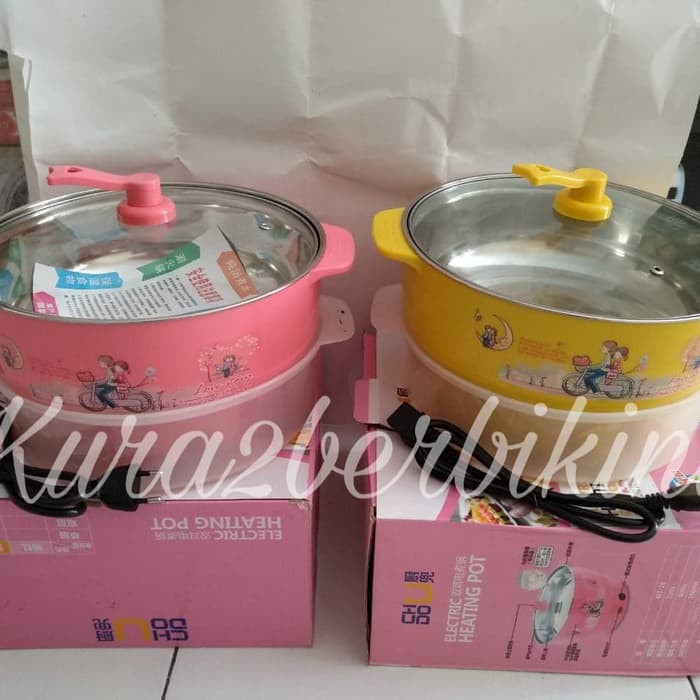 cooking pot 26/ mini rice pot / elektrik pot portable 26 cm