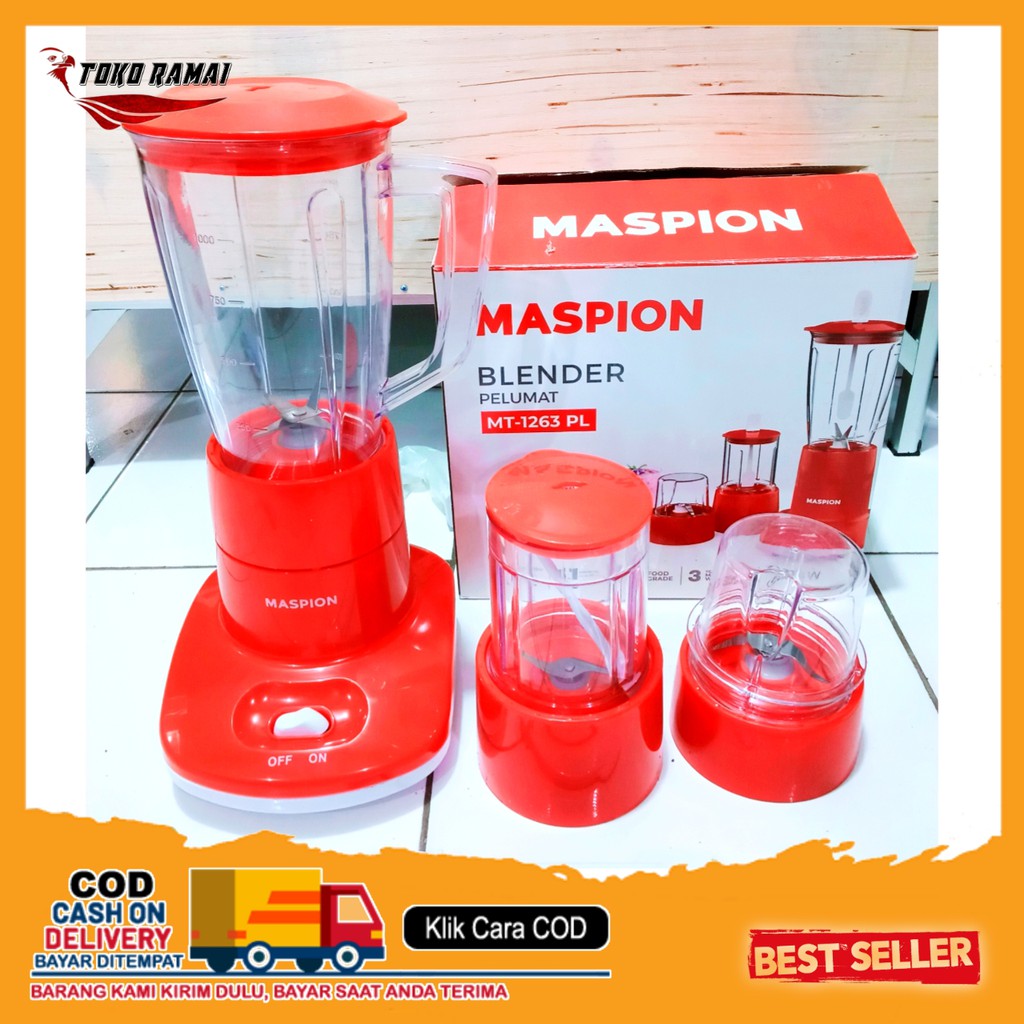 BLENDER MASPION 1263PL / BLENDER MASPION 3IN1 PLASTIK