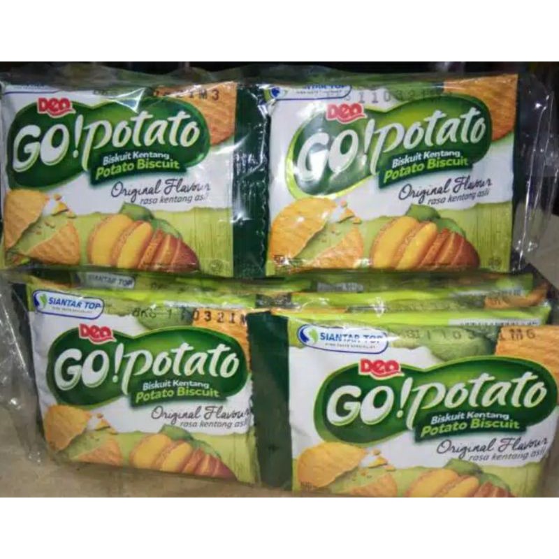 

Go Potato Brio Go!Potato dari Siantar Top isi 20pcs x 10gr