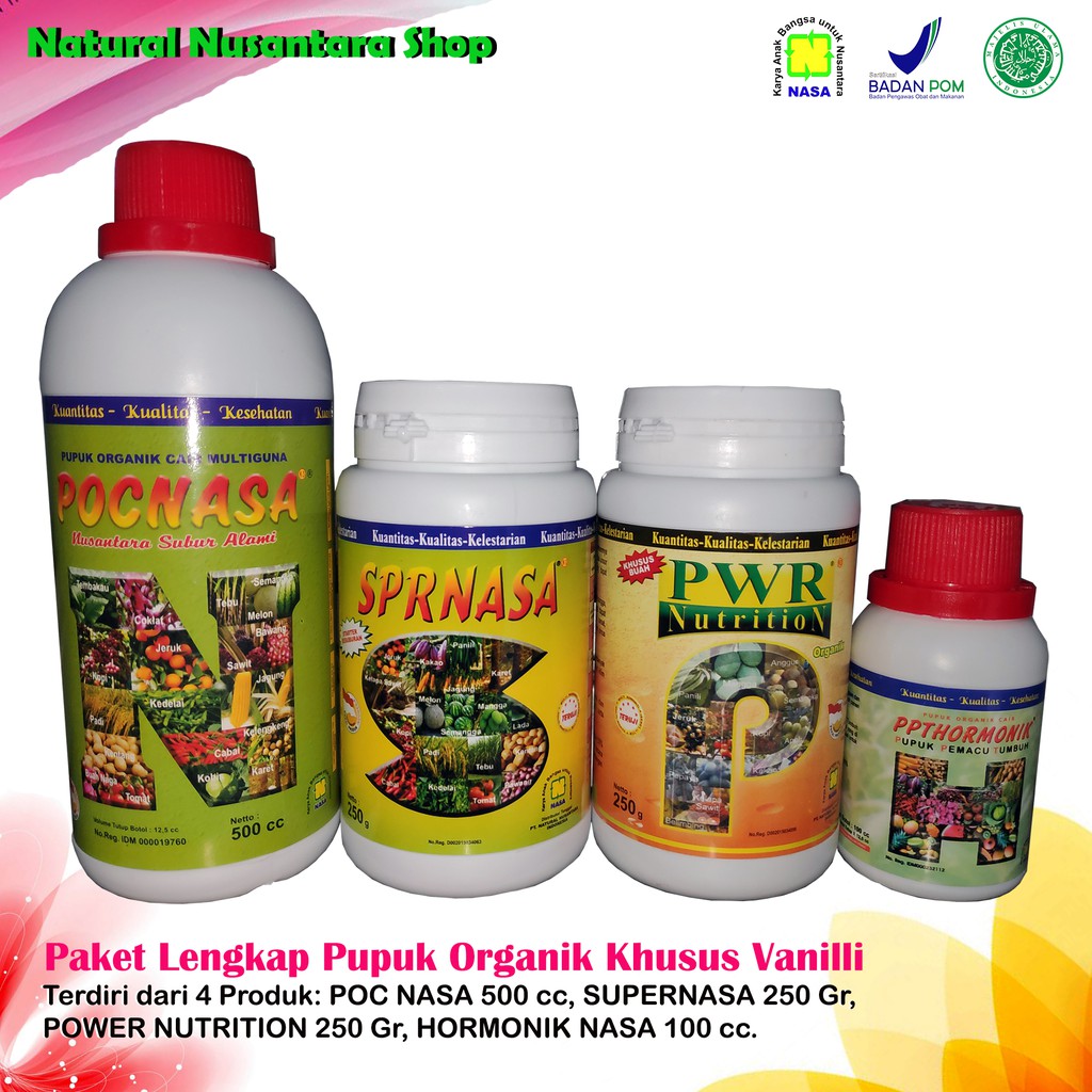 PAKET LENGKAP PUPUK ORGANIK NASA