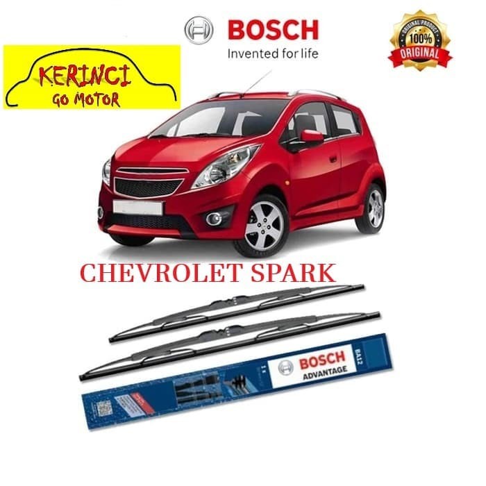 WIPER CHEVROLET SPARK BOSCH ADVANTAGE 21&quot; &amp; 16&quot; - WIPER BOSCH SEPASANG