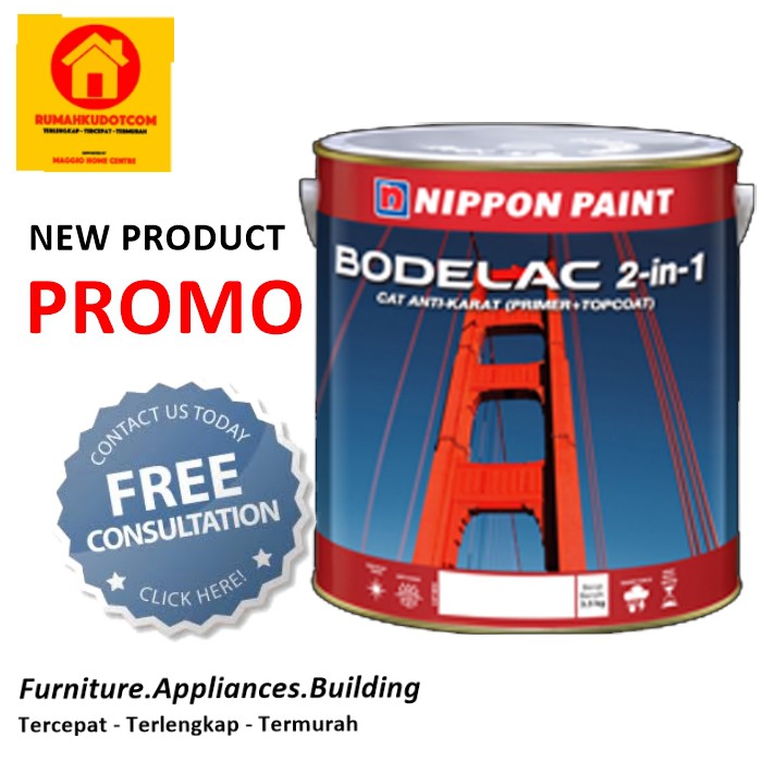 Cat anti karat - Cat Besi - Zync Chromate - Bodelac - Nippon