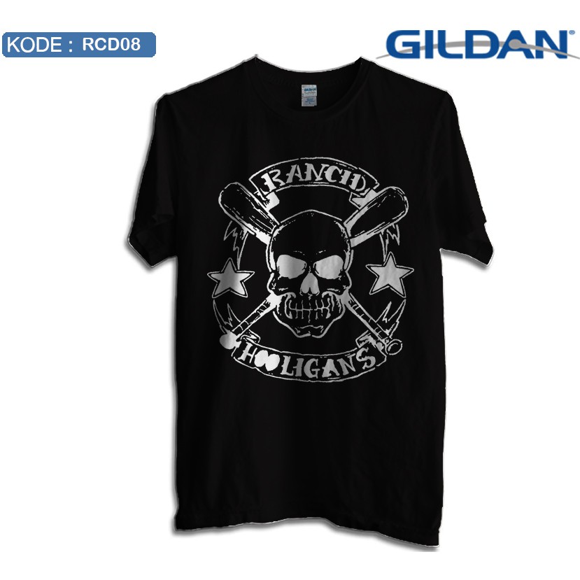 Kaos rancid band original gildan softstyle rcd08