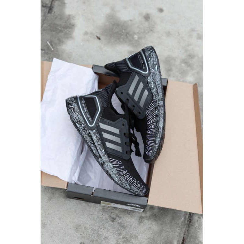 Sepatu Sneakers Pria Adidas Ultraboost 2020 007 " Black " High Premium Original Quality BNIB