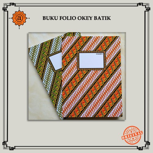 

Buku Folio Okey Batik