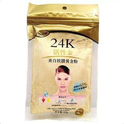 24K Masker Bubuk Emas Untuk wajah Gold