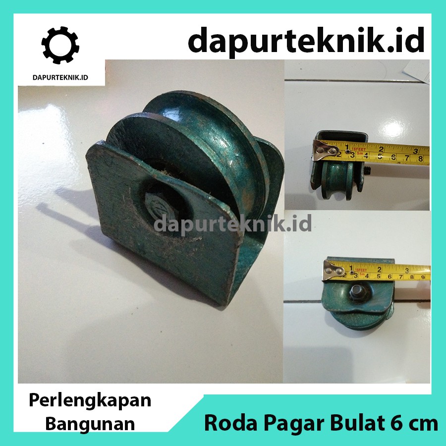 Roda Pagar Bulat 6 cm Roda Pagar 6 cm