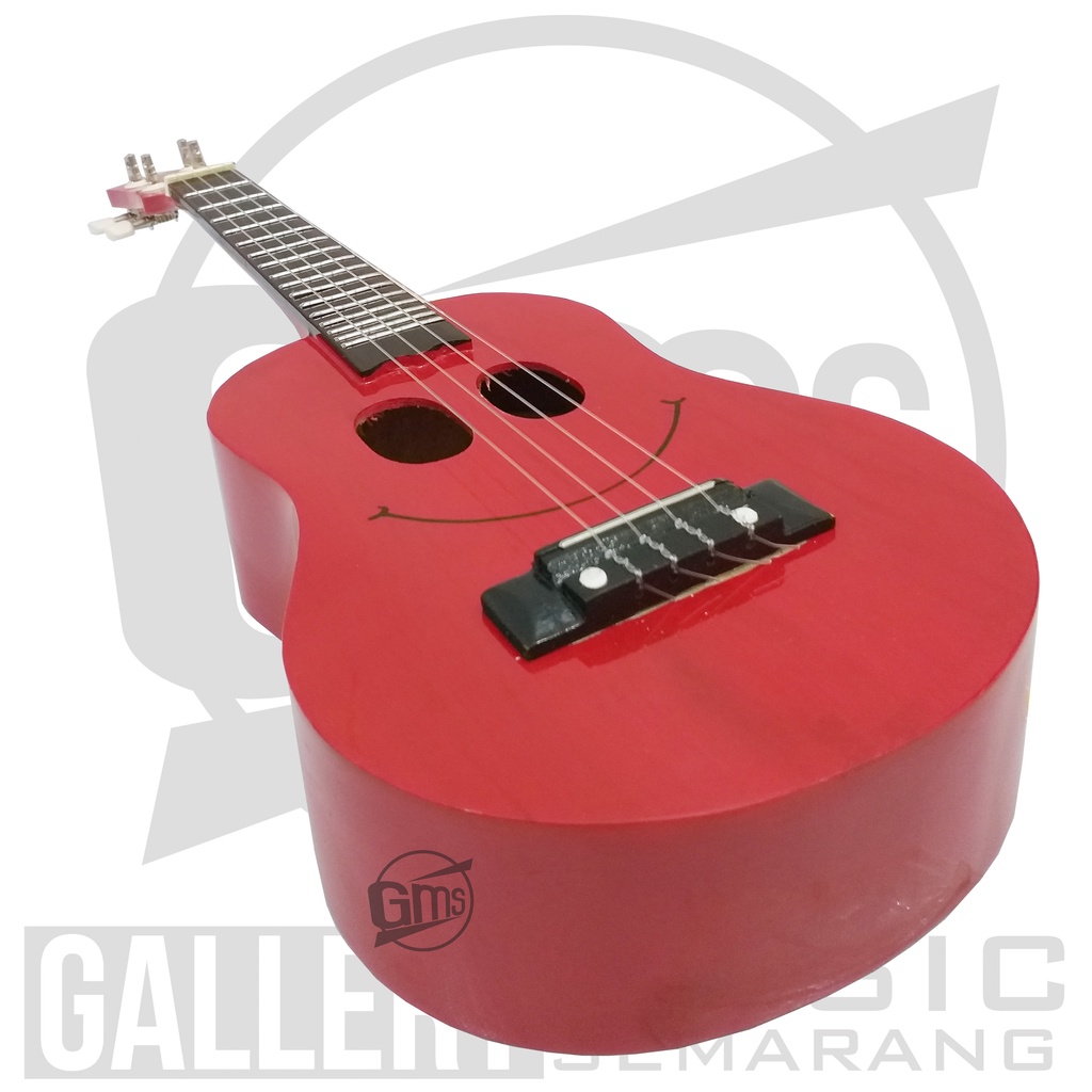 Gitar Ukulele Smile Senar 4 Paket Super Komplit