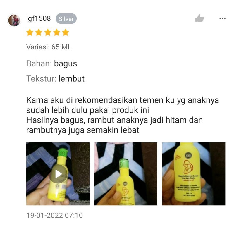 FORA Minyak Kemiri Penumbuh Rambut Bayi 65ml Plus Jojoba Oil Penumbuh Alis ORIGINAL FORA