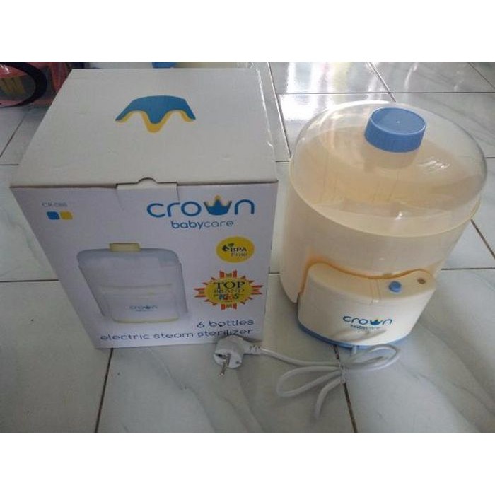 Steril Sterillizer Sterilisasi Antiseptik Botol Susu Asi Bayi Multi Fungsi Steam Crown Sterilizer