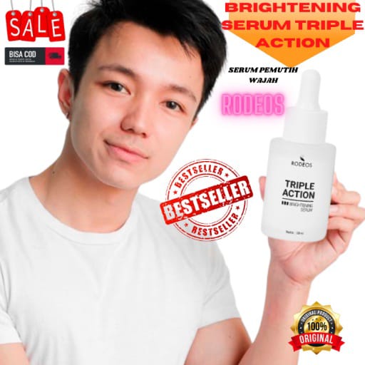 RODEOS BRIGHTENING SERUM Serum Glowing Serum Wajah Glowing Serum Pemutih Wajah Serum Glowing Bpom Pe