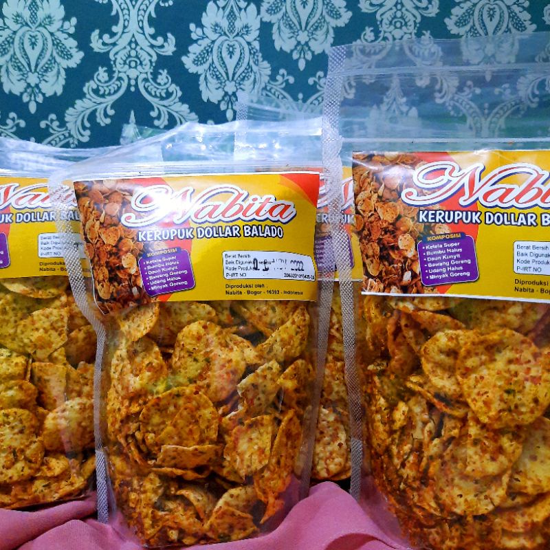 

kerupuk dollar balado