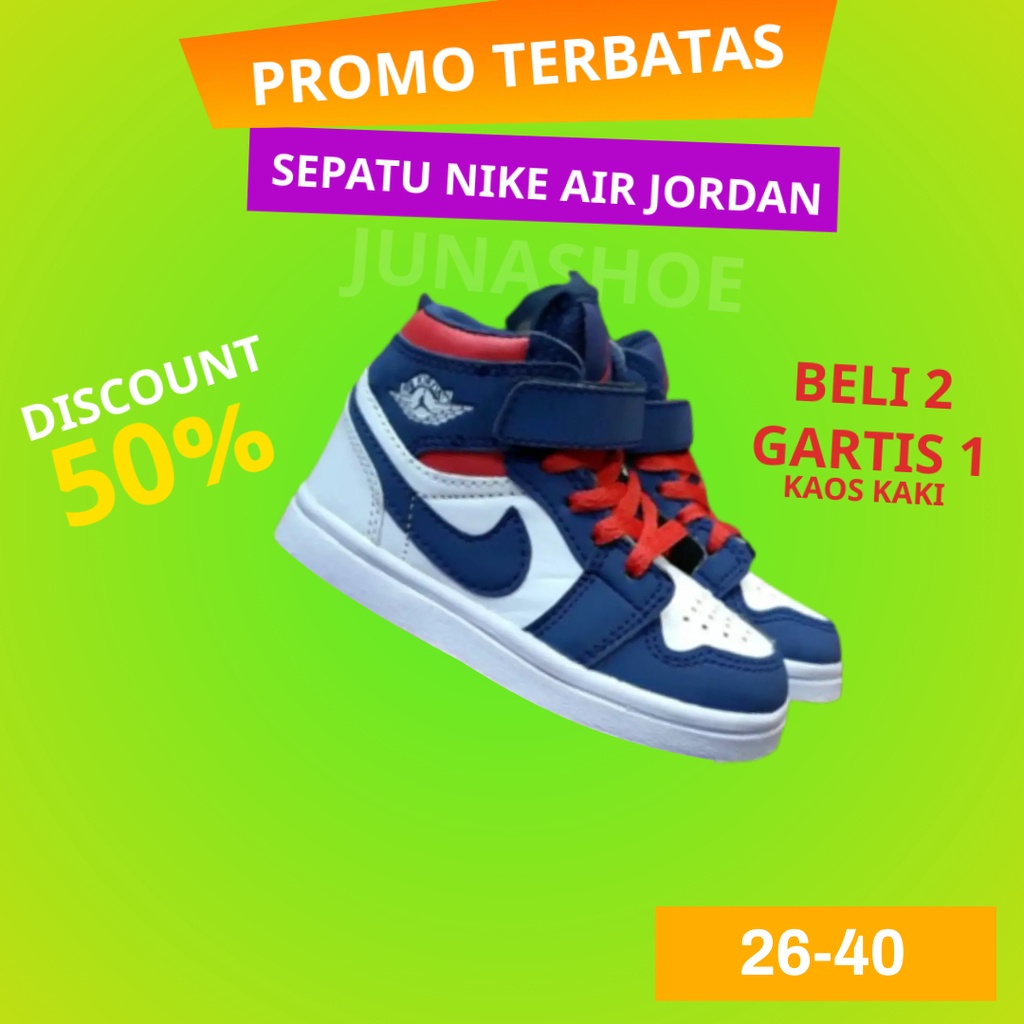 sepatu jordan anak laki laki perempuan sepatu anak cewek cowok sepatu sneakers anak sepatu olahraga anak anak