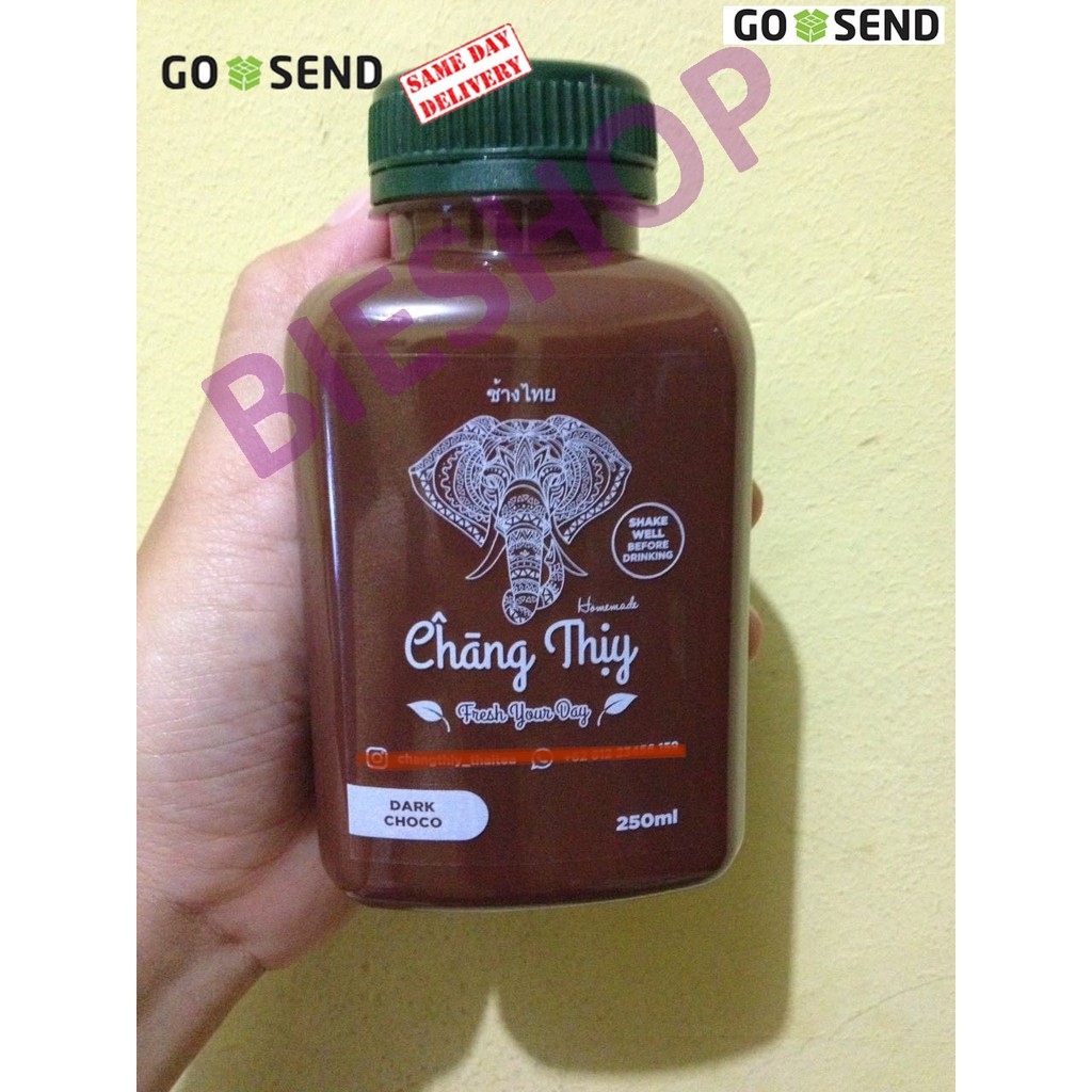 

Minuman Thai Tea by Chang Thiy Tea Dark Choco 250ml Premium HomeMade