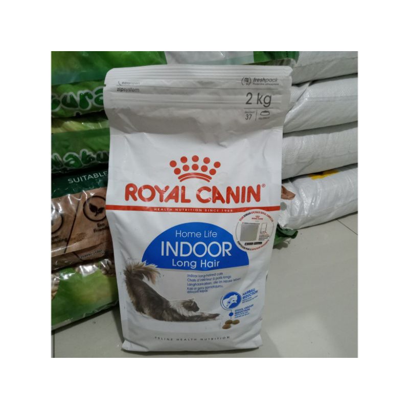 Royal Canin Indoor Longhair 2kg - or catfood adult rc