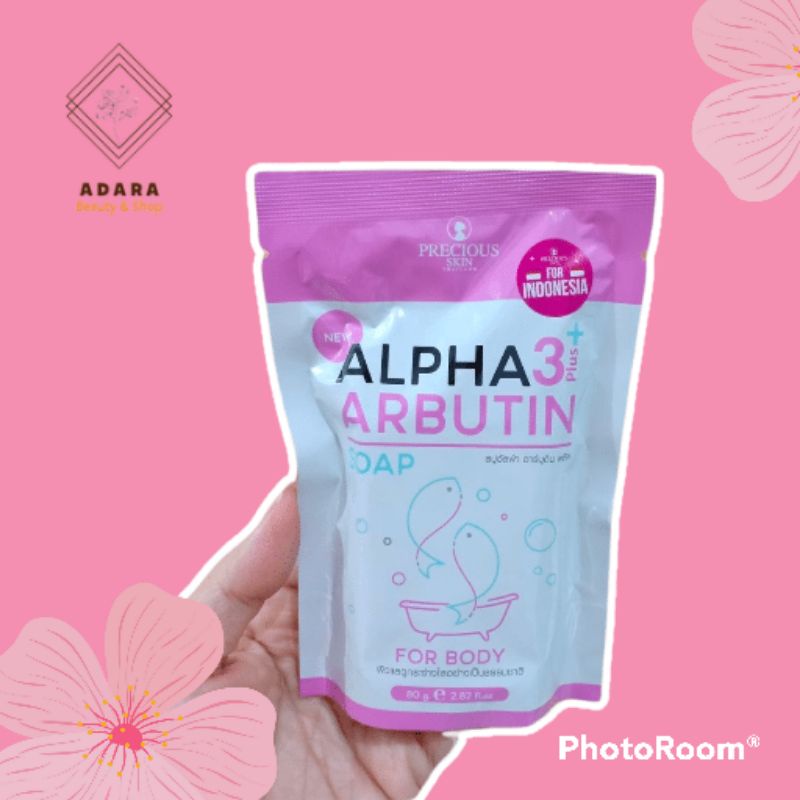 alpha arbutin soap original