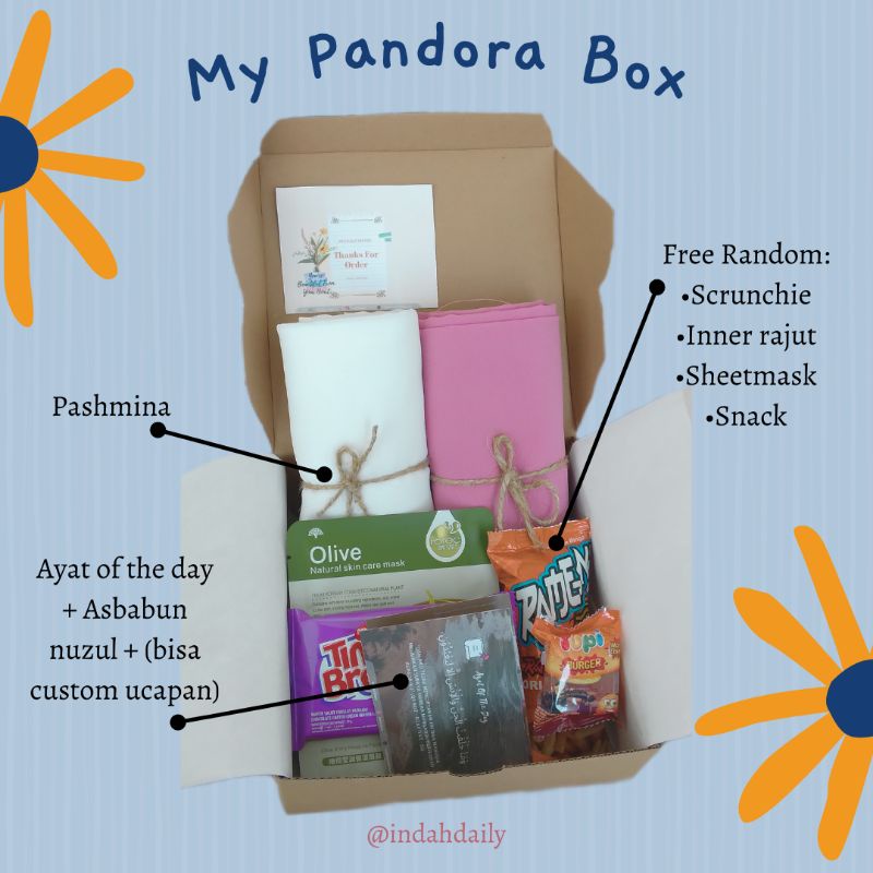 

GIFT BOX | HAMPERS PASHMINA FULL PREMIUM [free bubble wrap]