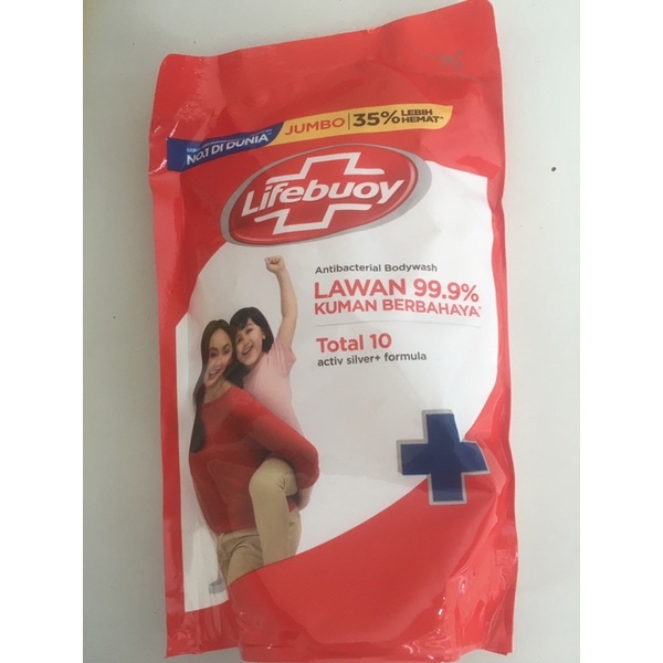 lifebuoy sabun mandi  cair body wash refill 825 ml