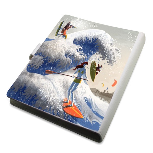 

Binder Notebook A5 (+isi kertas) Custom Gambar & Text Banyak Pilihan Warna