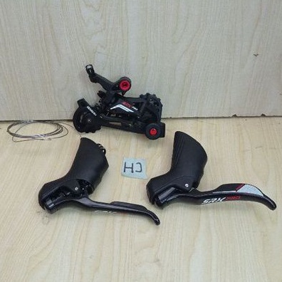 Groupset Mini Sensah SRX Pro 11 speed Brifter RD Gravel Roadbike Balap 1 x 11 speed Road Bike