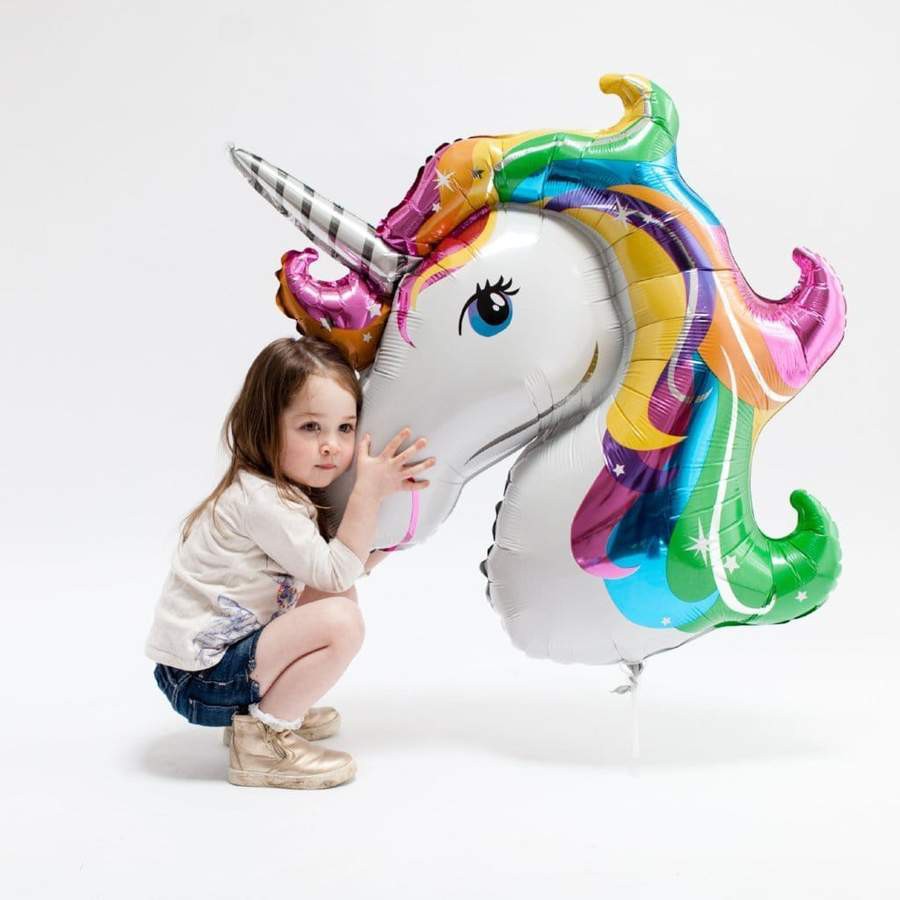 Balon Foil UNICORN HEAD Jumbo