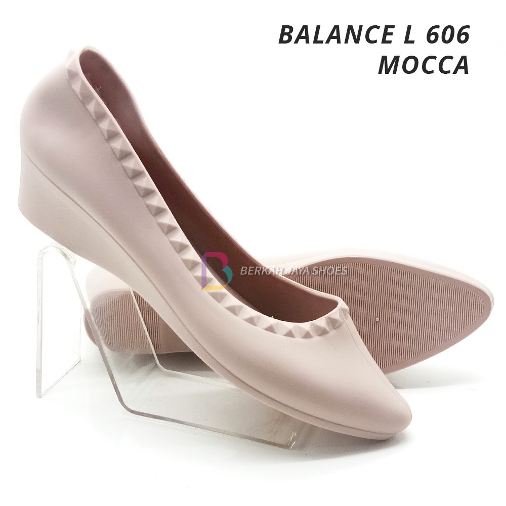 Sepatu Karet Wanita - Sepatu Flat Shoes Karet Wanita Balance L 606 Varian Warna