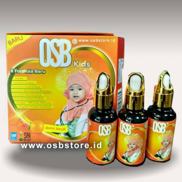 Suplemen Herbal dan Vitamin Nutrisi Otak OSB/ Omar Smart Brain untuk Anak