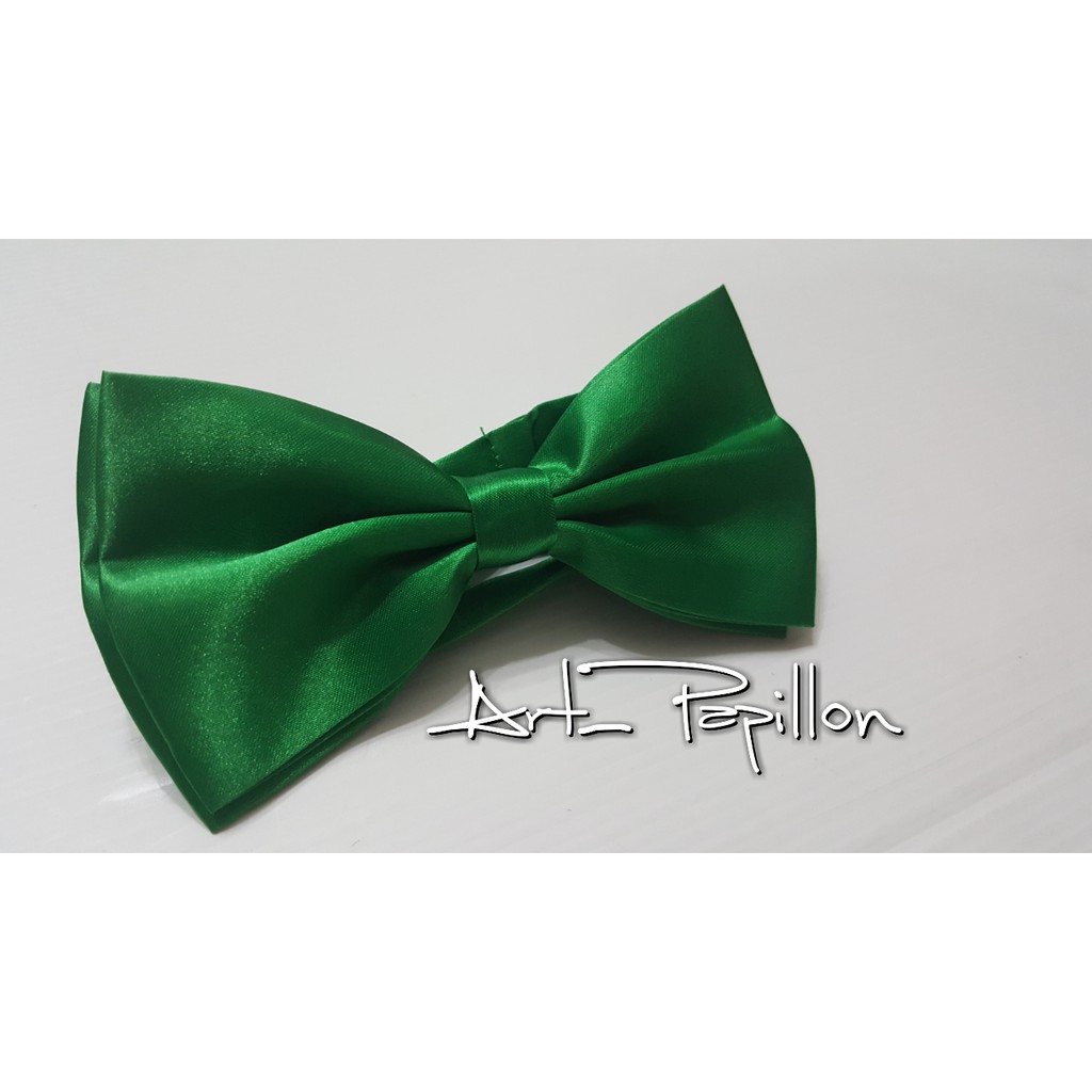 Dasi Kupu - Kupu Hijau Tebal