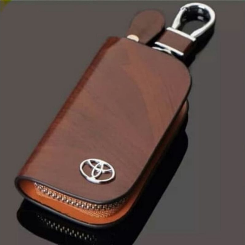 TOYOTA dompet stnk gantungan kunci mobil TOYOTA keyless smartkey