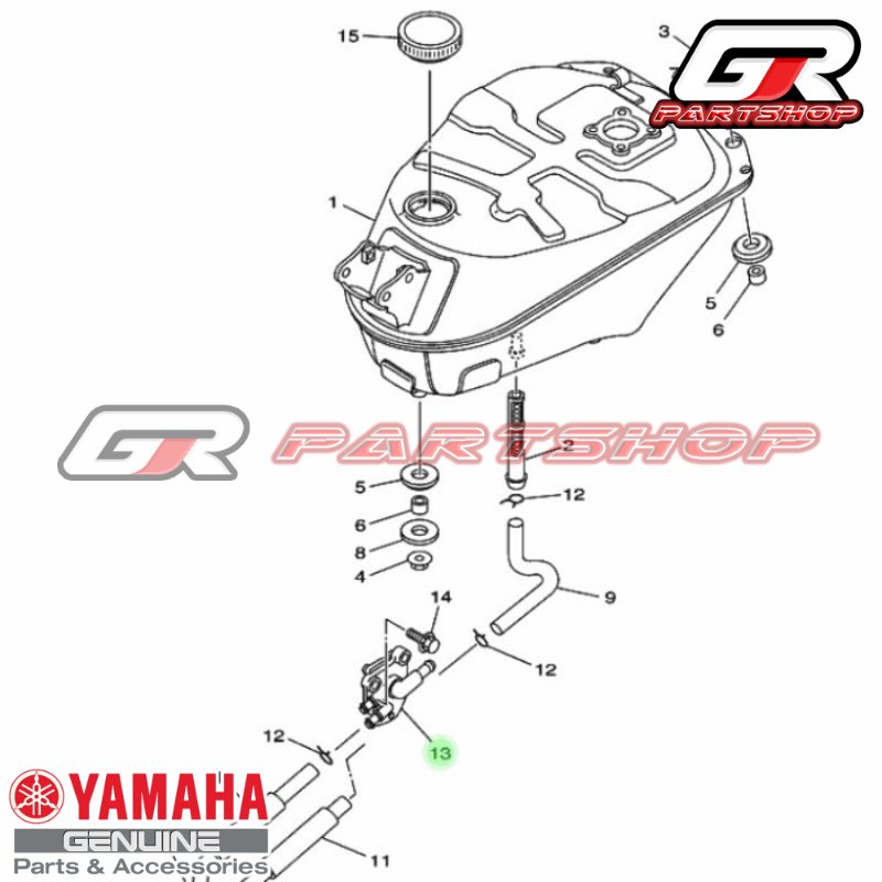 vakum bensin f1zr mio soul fino 110 crypton forceone ori ygp original yamaha fizr fiz f1z r force one 1 force1 keran kran vacum original yamaha