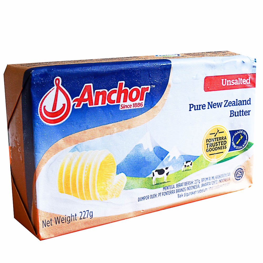 Anchor Butter Halal Import New Zealand 227gr